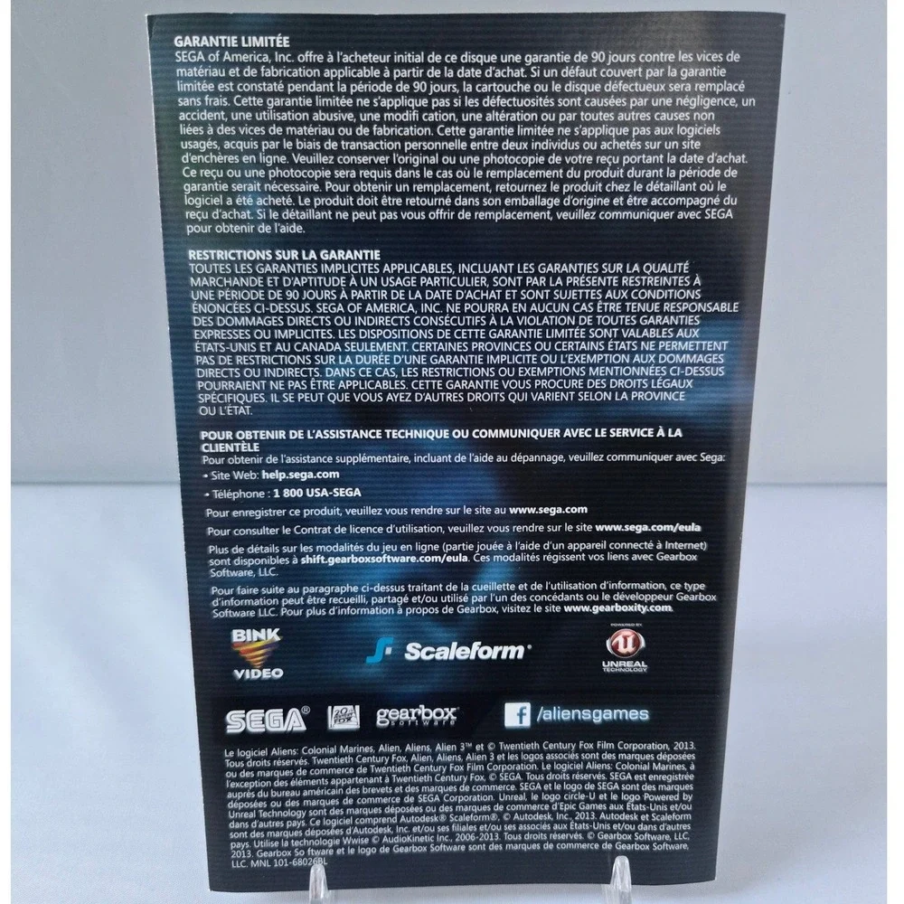 Aliens Colonial Marines - Xbox‎ 360 - Complete CIB W/ Manual Tested & Working
